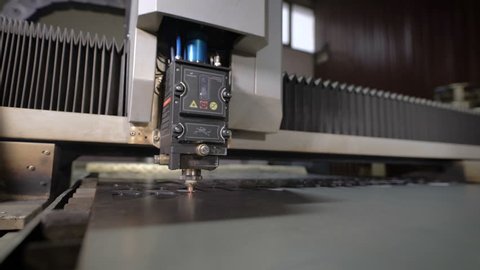 High precision CNC laser cutting metal sheet. Modern technologies allow to receive high-precision parts. Programmable machines operate efficiently and without the exemption