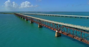 Florida Keys Overseas Railroad 4k 60p