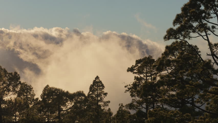 Above the clouds on Teide volcano, Tenerife