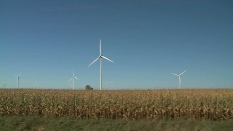 dolly of wind farm, Corning Iowa