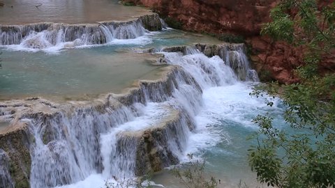 Havasupai Falls Arizona is a major destination for hikers who want to visit the blue green waterfalls. Hidden in the Grand Canyon, and difficult to get reservations for Supai Village.