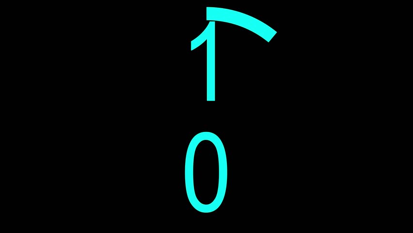 Countdown from 10 to 0