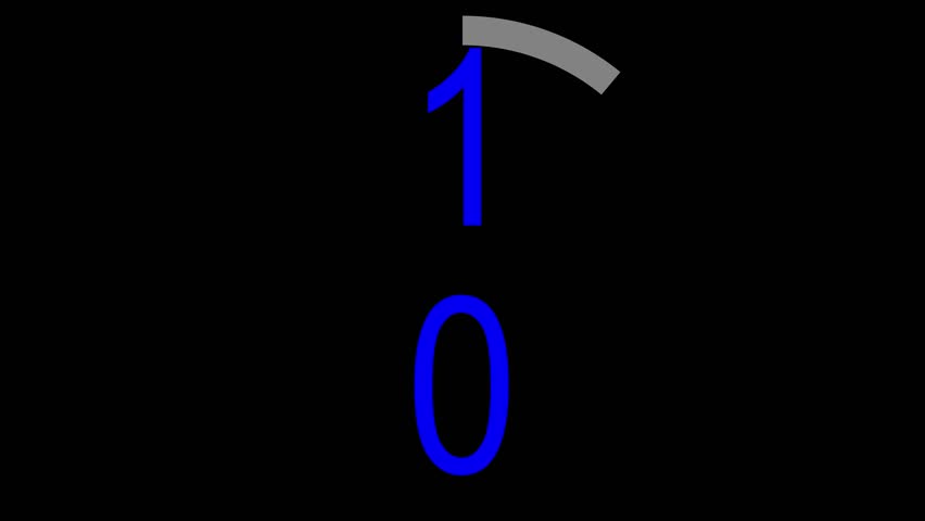 Countdown from 10 to 0