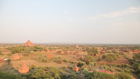 Panorama of Bagan, Myanmar
