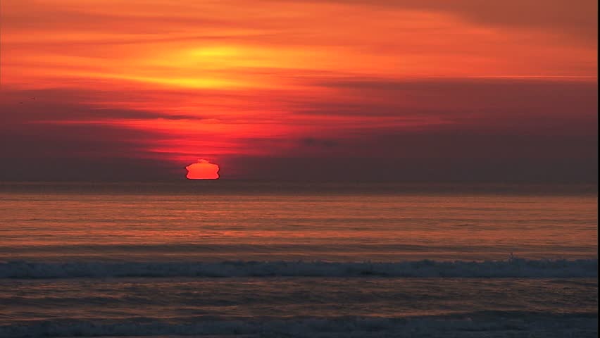 Florida Sunrise from Atlantic ocean