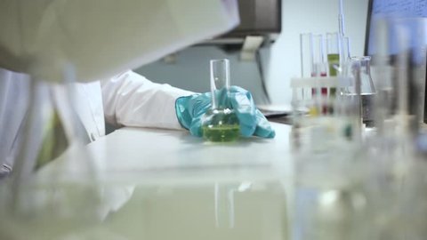 Bio Lab Experiment Stock Footage Video (100% Royalty-free) 22831153 ...