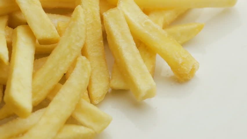French Fries on Plate