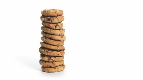 Pile of cookies disappearing