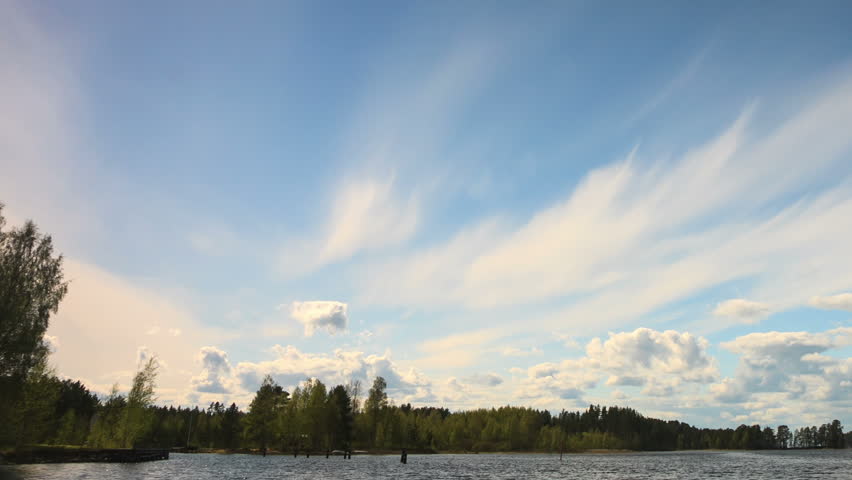 Clouds over Like, time-lapse