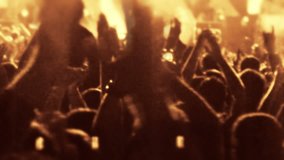 silhouettes concert dancing jumping waving,Stage and audience,girl at a concert seating on shoulders raising her hands,Lot of people clapping at rave party,summer festival people crowd partying night - Powered by Shutterstock - Get 15% off with code: PIKWIZARD15