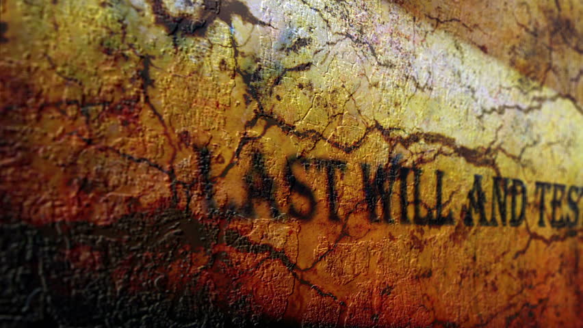 Last will and testament Royalty-Free Stock Footage #22919749