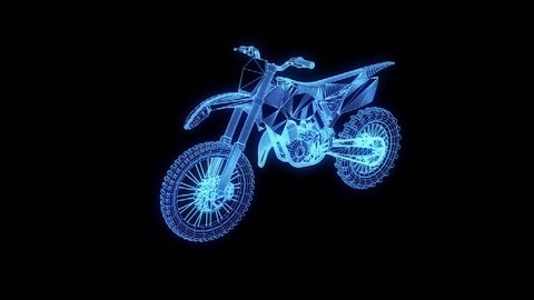 Motocross Bike Silhouette Stock Vector (Royalty Free) 287783804