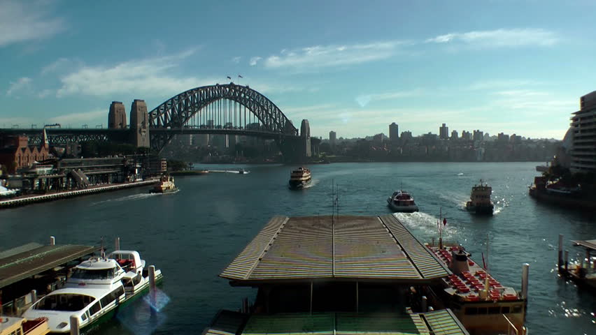 Australia - Time lapse - Sydney harbor bridge