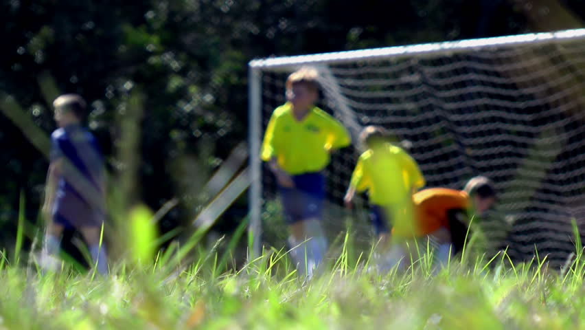 Australia - Saved! Kids playing soccer.