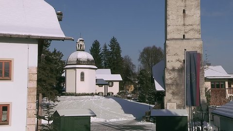 Silent Night Chapel, Oberndorf, Salzburg, Austria, where the song Silent Night was performed for the first time in the year 1818.