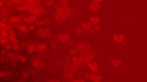 Vector Background Red Hearts Stock Vector (Royalty Free) 125543429