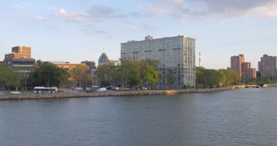 Hudson River Aerial Skyline