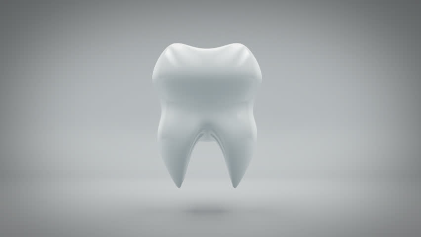 Tooth and bacteria - 3D Animation Royalty-Free Stock Footage #23003455