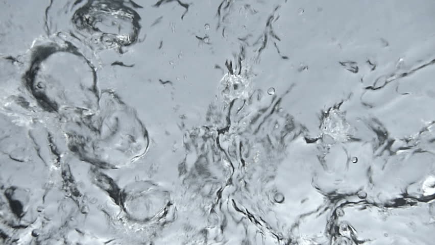 Water texture background in slow motion.