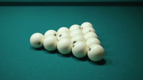 Russian Billiard Pyramid Closeup Russian Pool Stock Photo 1512158231 ...