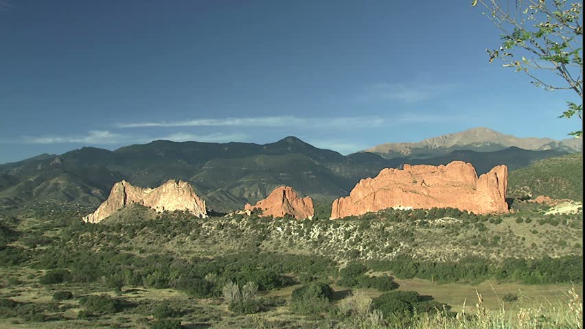 Red Rocks and Pikes Peak