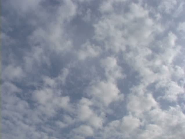 Cloudscape on cloudy day.