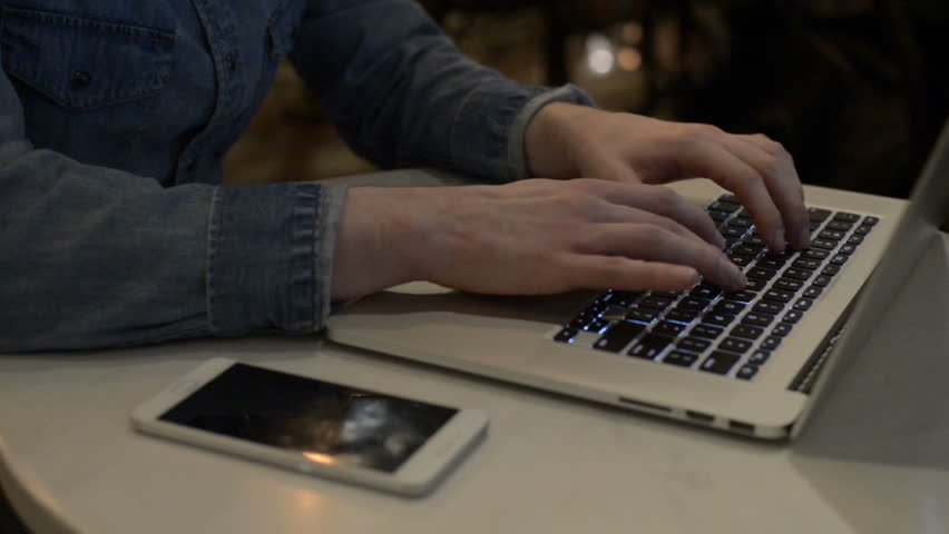 Man hands typing on a computer keyboard | Shutterstock HD Video #23067289