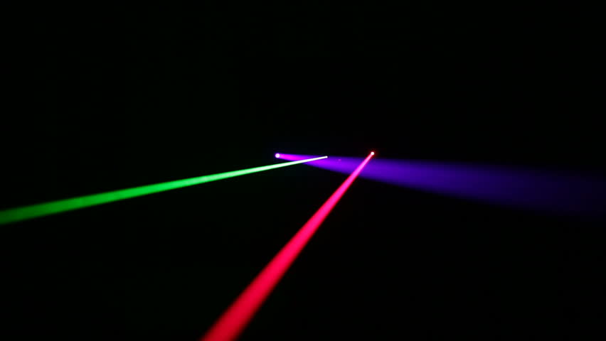 real laser light