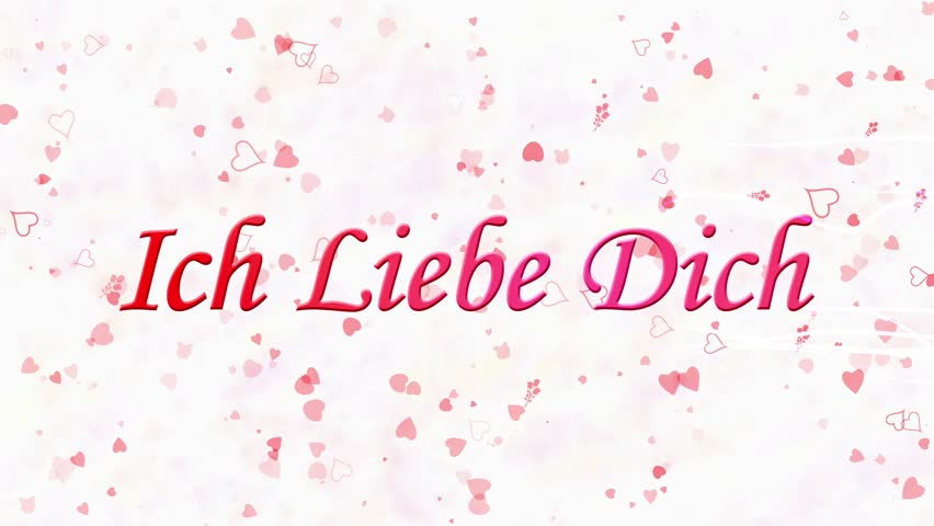 Ich liebe dich hd