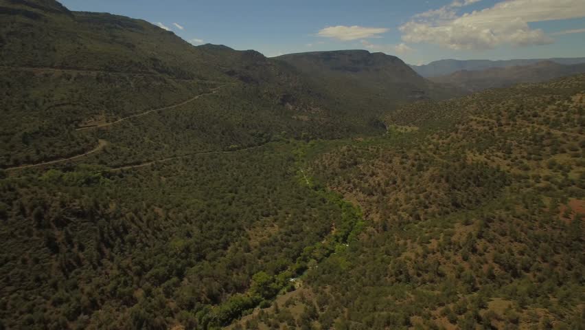 Aerial Arizona Fossil Creek 4K
Aerial video of Fossil Creek area in Arizona.