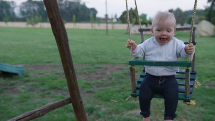 back and forth baby swing