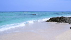Beautiful beach in Okinawa	