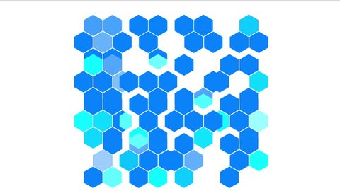 4k Hexagon chemical molecular,data information analysis science technology geometry architecture mathematics background. 5713_4k