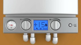 modern heating system for the house. 3D render - Powered by Shutterstock - Get 15% off with code: PIKWIZARD15