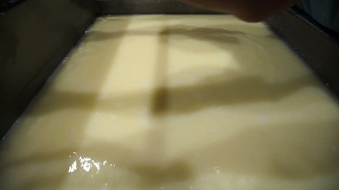 Production of Cheese with Mold . Kneaded Curd. Preparations for the Formation of Cheeses