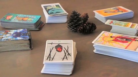 Tarot Cards #1 (multiple decks of cards)