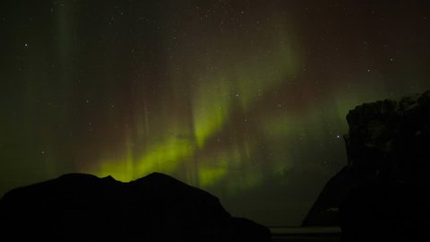 Timelapse Aurora Borealis 4k Stock Footage Video (100% Royalty-free