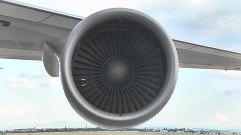 Boeing Close-Up. Wing Aircraft