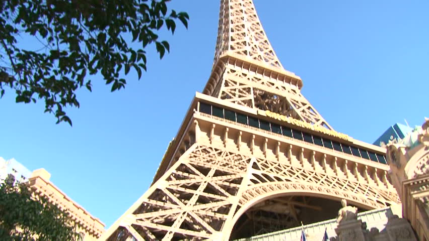 LAS VEGAS - CIRCA MARCH 2011: Las Vegas Paris Eiffel Tower scenic during the day