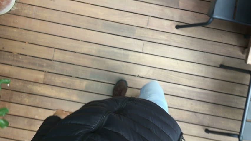 POV of person. Point of view of man walking and opening door. 90 degree angle of person opening and closing door | Shutterstock HD Video #23263276