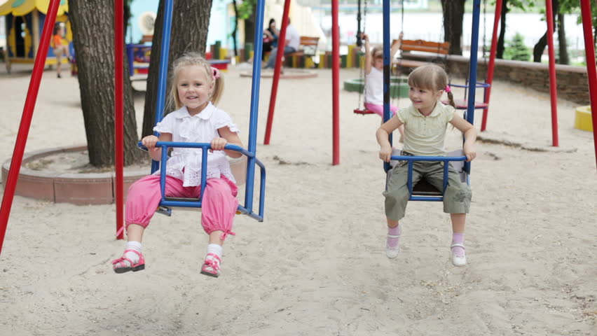 Children on playground