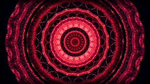 Psychedelic visual background. Kaleidoscopic mandalas.