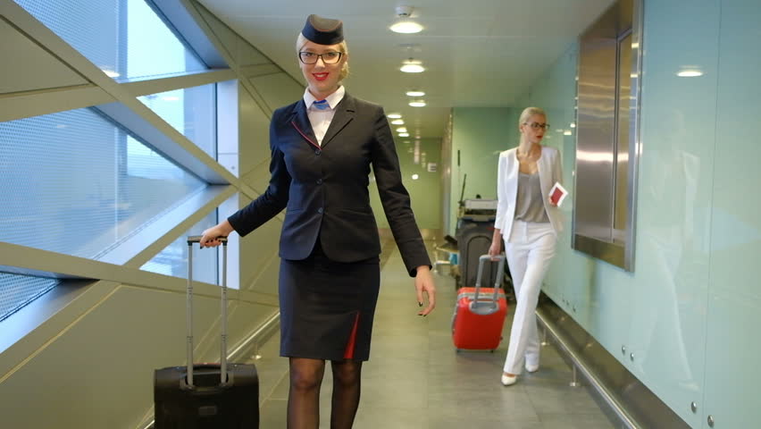 stewardess suitcase