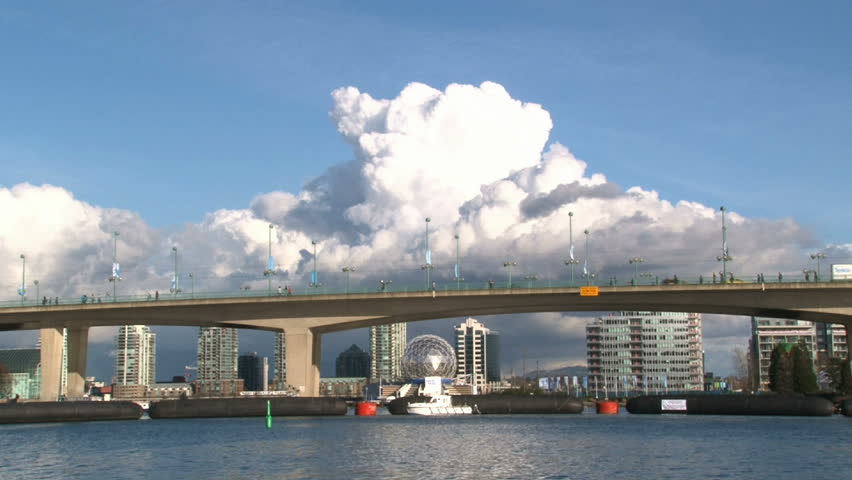 VANCOUVER, BRITISH COLOMBIA - CIRCA FEBRUARY 2012 : Time lapse of busy activity