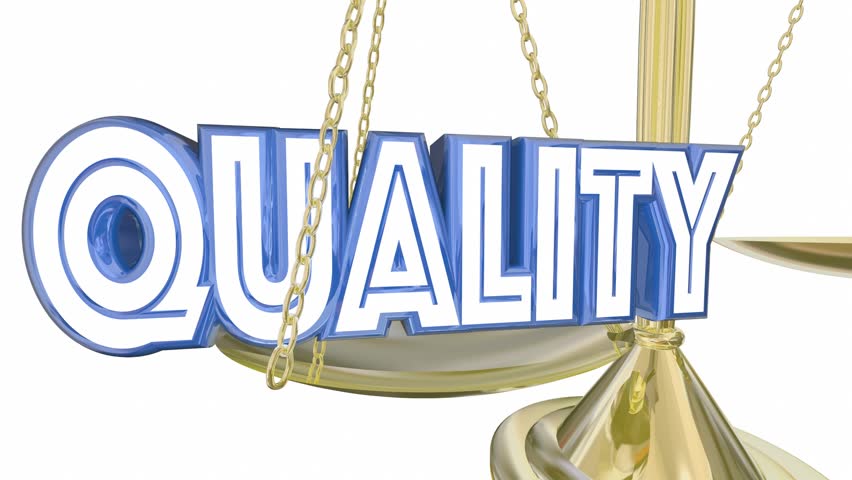Quality Vs Value Best Product Scale Balance 3d Illustration