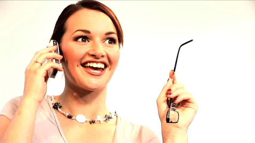 Businesswoman working from home