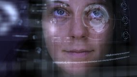 Futuristic loop / virtual reality, HUD,  - Powered by Shutterstock - Get 15% off with code: PIKWIZARD15