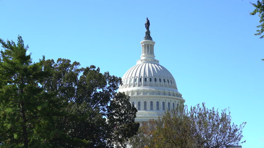 Capitol building dome, cupola - October 2016. Washington DC, United States