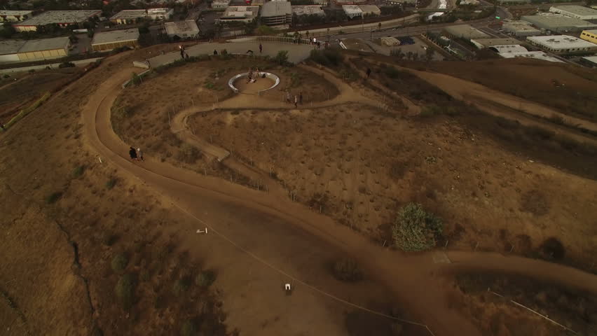 Los Angeles Stormy Clouds Aerial 16