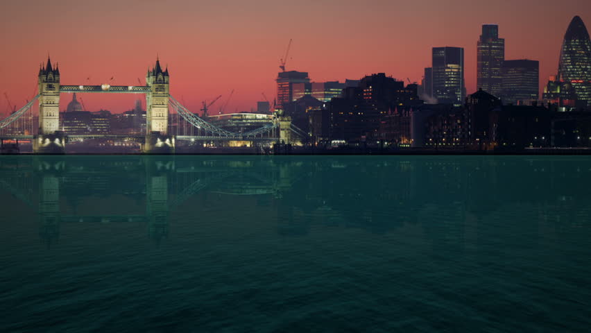 London Landscape - View from the seaside | Shutterstock HD Video #23501284